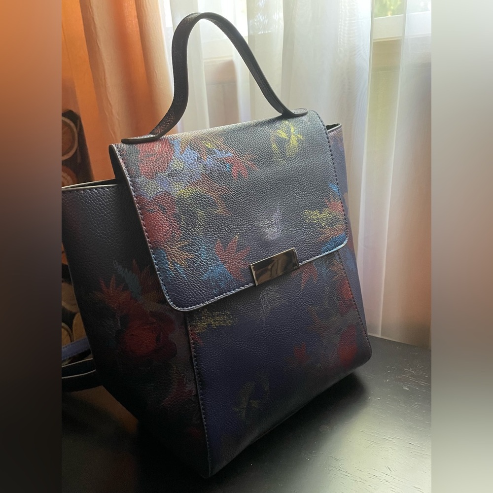Floral backpack